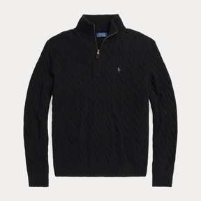 Woll-Kaschmir-Pullover mit Zopfmuster