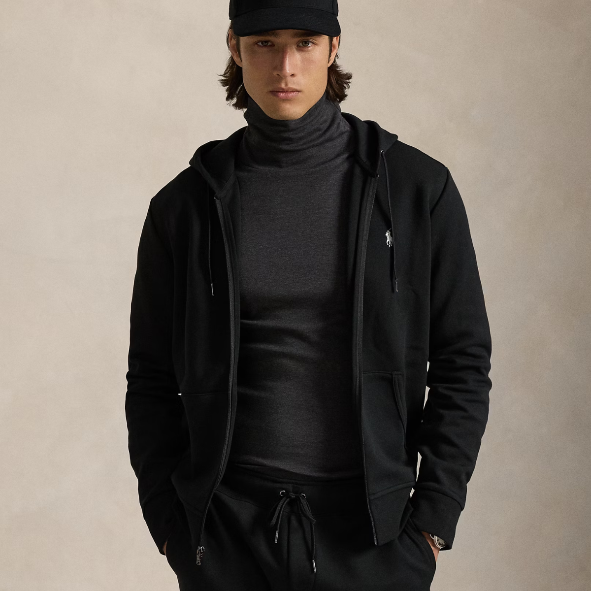 Doppellagige Kapuzenjacke