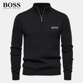 H&B - Herren Zip-Up Strickpullover (Ausverkauf)