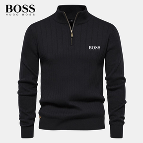 H&B - Herren Zip-Up Strickpullover (Ausverkauf)