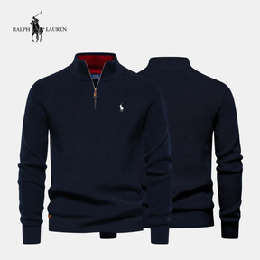 R&L - Herren Apex Zip-Neck Pullover (Ausverkauf)