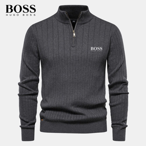 H&B - Herren Zip-Up Strickpullover (Ausverkauf)