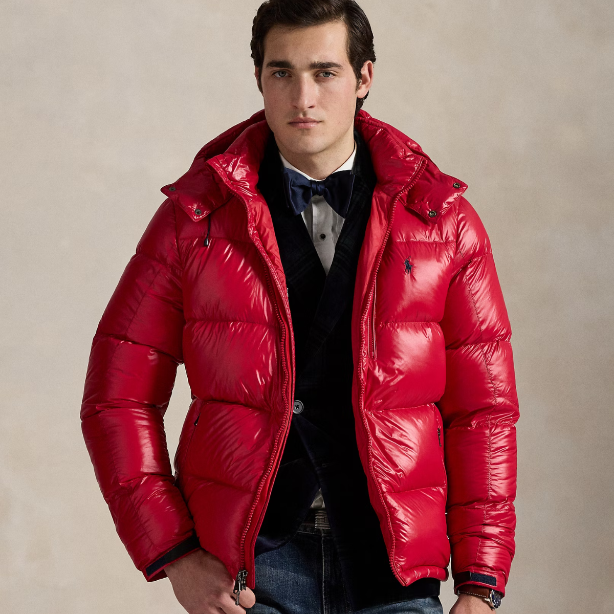 Die glänzende Daunenjacke Gorham