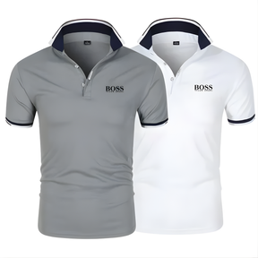 [Kaufen 1, Erhalten 2] Prestige Polohemd-Set – Meister-Linie (2er-Pack)